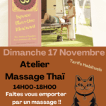 Après midi Massage Thai